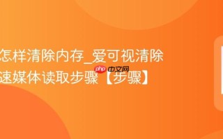 爱可视怎样清除内存_爱可视清除内存加速媒体读取步骤【步骤】