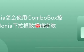 Avalonia怎么使用ComboBox控件 Avalonia下拉框数据绑定教程