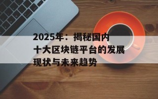 2025年：揭秘国内十大区块链平台的发展现状与未来趋势