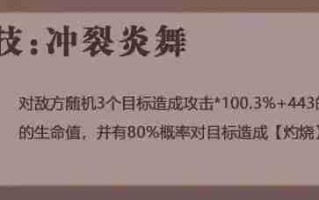 《三国志异闻录》祝融夫人角色培养攻略