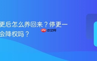 抖音停更后怎么养回来？停更一段时间会降权吗？