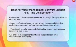 AI项目管理软件：实时协作能力深度解析