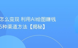 AI绘画怎么变现 利用AI绘图赚钱接单的5种渠道方法【揭秘】