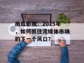 南瓜影视：2025年，如何抓住流媒体市场的下一个风口？