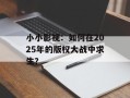 小小影视：如何在2025年的版权大战中求生？