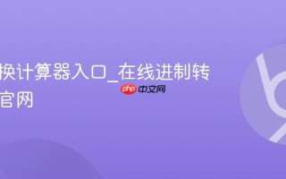 进制转换计算器入口_在线进制转换工具官网