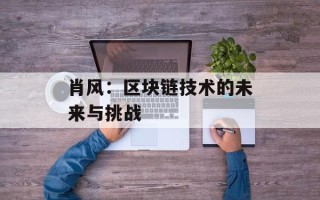 肖风：区块链技术的未来与挑战
