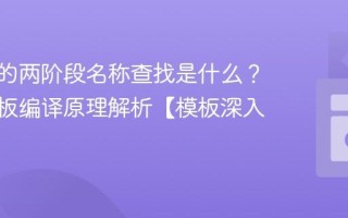 C++中的两阶段名称查找是什么？C++模板编译原理解析【模板深入】