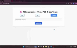 AI总结工具终极指南：文本、PDF 和 YouTube 视频高效总结