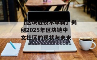【区块链技术革新】揭秘2025年区块链中文社区的现状与未来