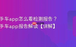 瓜子二手车app怎么看检测报告？瓜子二手车app报告解读【详解】