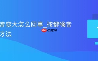 键盘声音变大怎么回事_按键噪音大处理方法