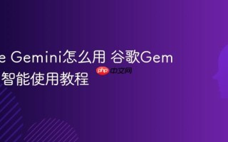 Google Gemini怎么用 谷歌Gemini人工智能使用教程