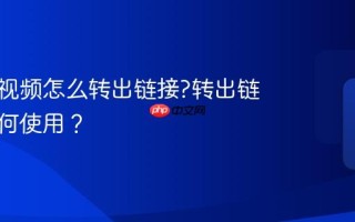 视频号视频怎么转出链接?转出链接后如何使用？