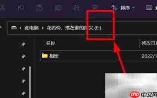 Win11复制磁盘路径方法