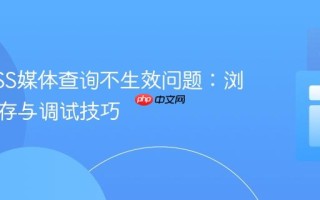 解决CSS媒体查询不生效问题：浏览器缓存与调试技巧