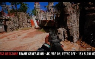 AMD FSR Redstone卡顿不是错觉！实测存在画面延迟、不稳定情况
