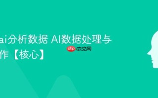 怎么用ai分析数据 AI数据处理与图表制作【核心】