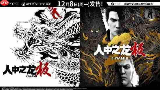 Steam版《如龙：极1/2》延期！追加简中等多语言支持-第2张图片-佛山资讯网