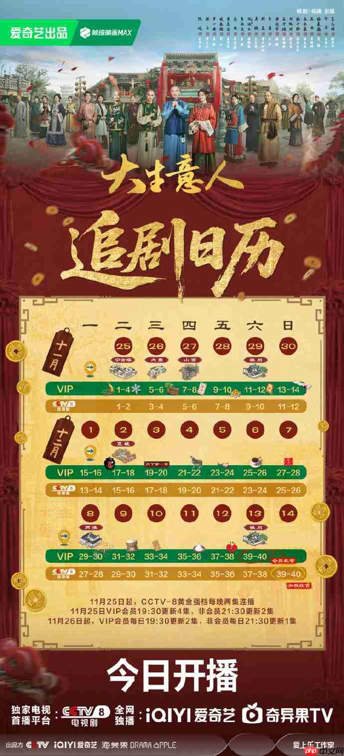 陈晓《大生意人》开播!追剧日历+剧情亮点+角色解析,熬夜追更不迷路-第1张图片-佛山资讯网