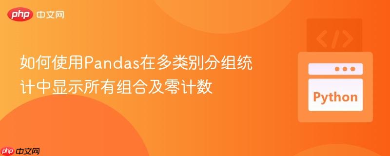 如何使用Pandas在多类别分组统计中显示所有组合及零计数-第1张图片-佛山资讯网 如何使用Pandas在多类别分组统计中显示所有组合及零计数-第1张图片-佛山资讯网