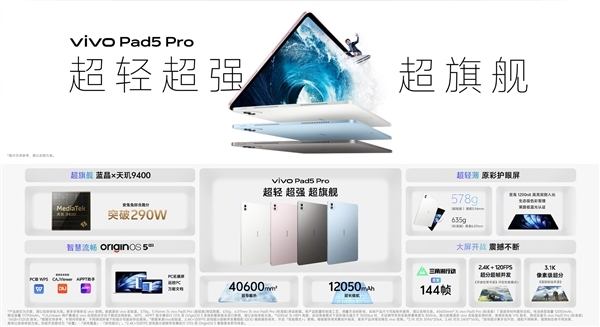 天玑9400+PC级WPS!vivo Pad5 Pro柔光版官宣:移动办公新标杆-第9张图片-佛山资讯网 天玑9400+PC级WPS!vivo Pad5 Pro柔光版官宣:移动办公新标杆-第9张图片-佛山资讯网