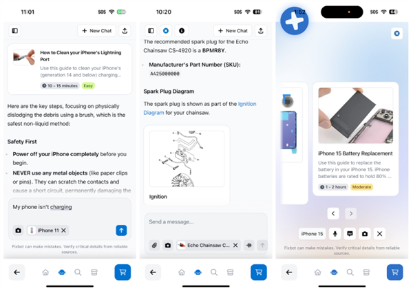iFixit推AI维修助手FixBot:可上传故障图片获取解决方案-第1张图片-佛山资讯网 iFixit推AI维修助手FixBot:可上传故障图片获取解决方案-第1张图片-佛山资讯网