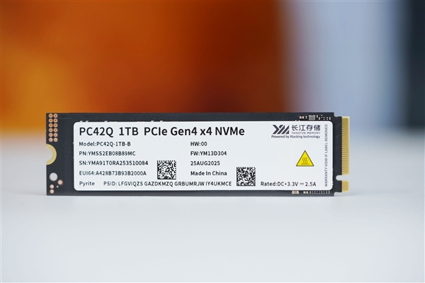 疾速7000MB/s！长江存储PC42Q 1TB SSD图赏-第2张图片-佛山资讯网