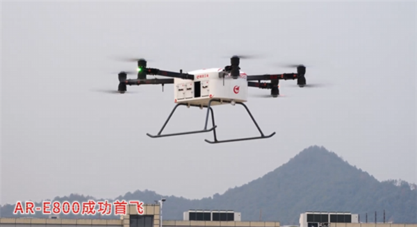 国产首款 800公斤级！AR-E800重载电动垂直起降飞行器首飞成功-第2张图片-佛山资讯网