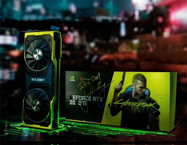 超稀有!NVIDIA赠送黄仁勋亲签RTX 2080 Ti《赛博朋克2077》定制显卡-第2张图片-佛山资讯网 超稀有!NVIDIA赠送黄仁勋亲签RTX 2080 Ti《赛博朋克2077》定制显卡-第2张图片-佛山资讯网
