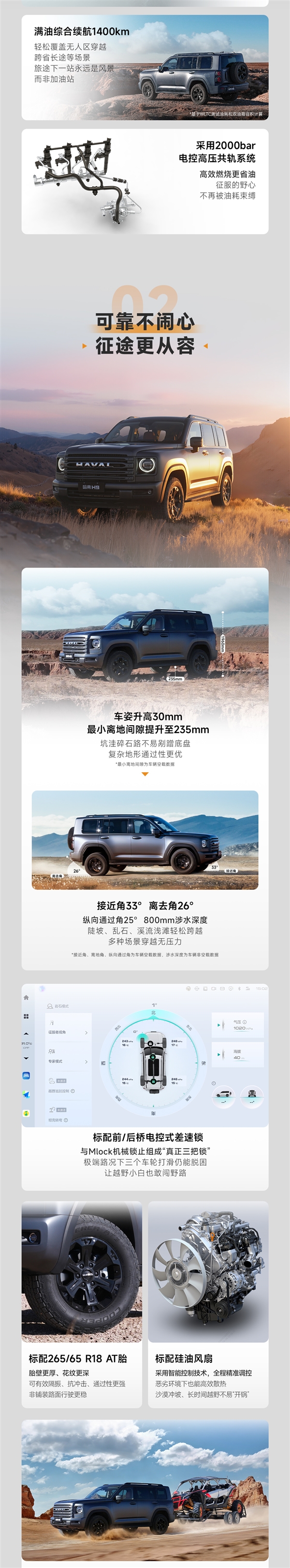 自带AT胎、涉水深度800mm！哈弗H9穿越版上市：限时23.29万-第2张图片-佛山资讯网
