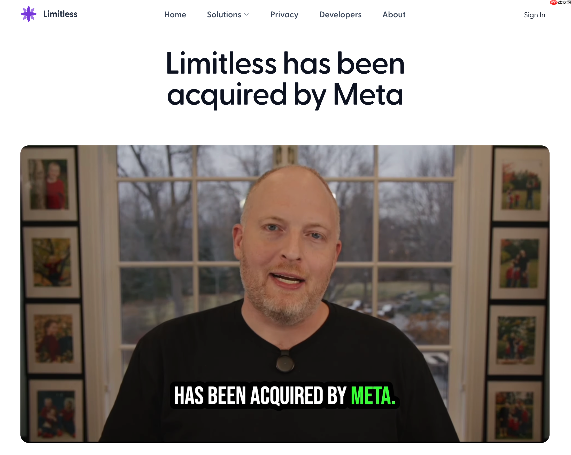 Meta 收购 AI 可穿戴初创公司 Limitless-第2张图片-佛山资讯网 Meta 收购 AI 可穿戴初创公司 Limitless-第2张图片-佛山资讯网