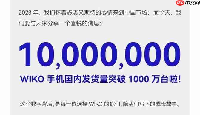 WIKO 抖音布局开启品牌增长下一程，将开启双十二钜惠活动-第2张图片-佛山资讯网
