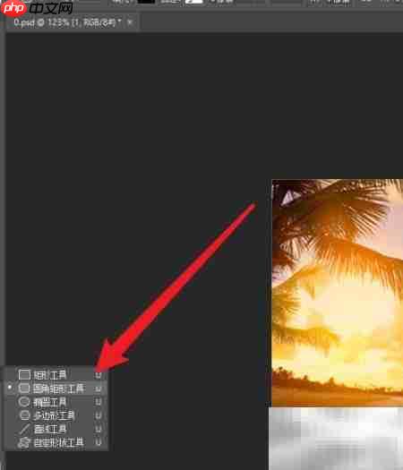 Photoshop圆角工具位置指南-第3张图片-佛山资讯网