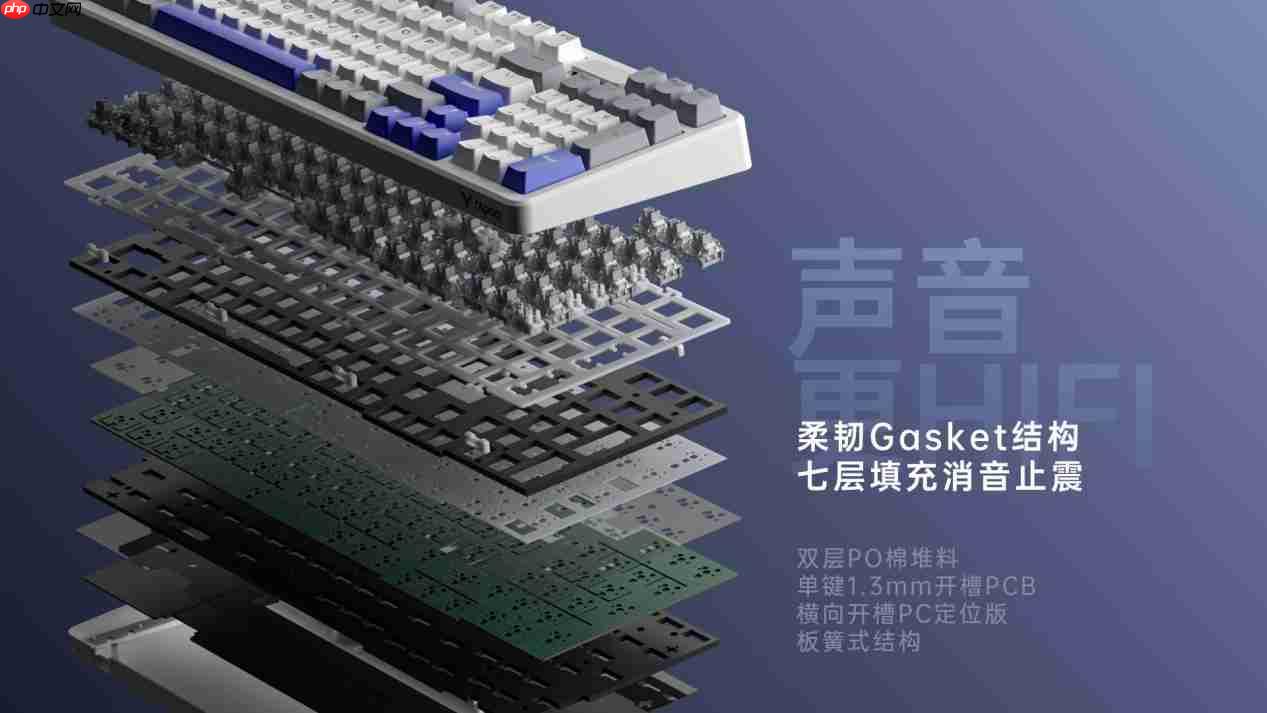 1700h续航,7层消音,雷柏V700DIY-98长续航版客制化多模无线机械键盘发布-第3张图片-佛山资讯网 1700h续航,7层消音,雷柏V700DIY-98长续航版客制化多模无线机械键盘发布-第3张图片-佛山资讯网