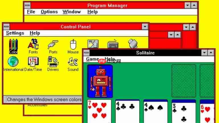 微软初代UI设计师揭密：Windows 3.1经典「热狗摊」配色的设计真相-第1张图片-佛山资讯网