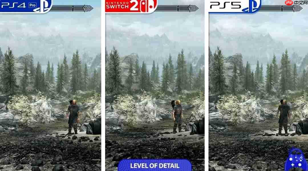 《上古卷轴5》PS与NS2平台对比 NS2版本画质提升性能灾难-第1张图片-佛山资讯网 《上古卷轴5》PS与NS2平台对比 NS2版本画质提升性能灾难-第1张图片-佛山资讯网