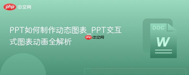 PPT如何制作动态图表_PPT交互式图表动画全解析-第1张图片-佛山资讯网 PPT如何制作动态图表_PPT交互式图表动画全解析-第1张图片-佛山资讯网
