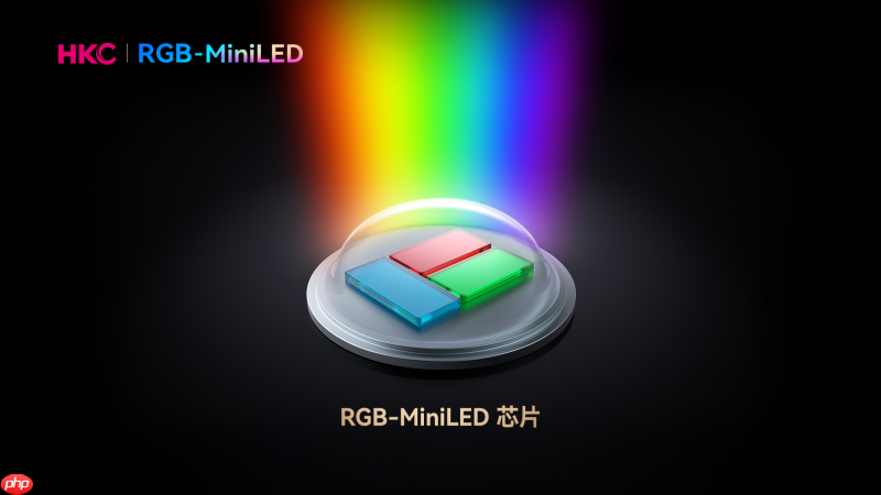 HKC发布首款RGB-MiniLED显示器M10Ultra,中国高端显示产业进入快车道-第3张图片-佛山资讯网 HKC发布首款RGB-MiniLED显示器M10Ultra,中国高端显示产业进入快车道-第3张图片-佛山资讯网