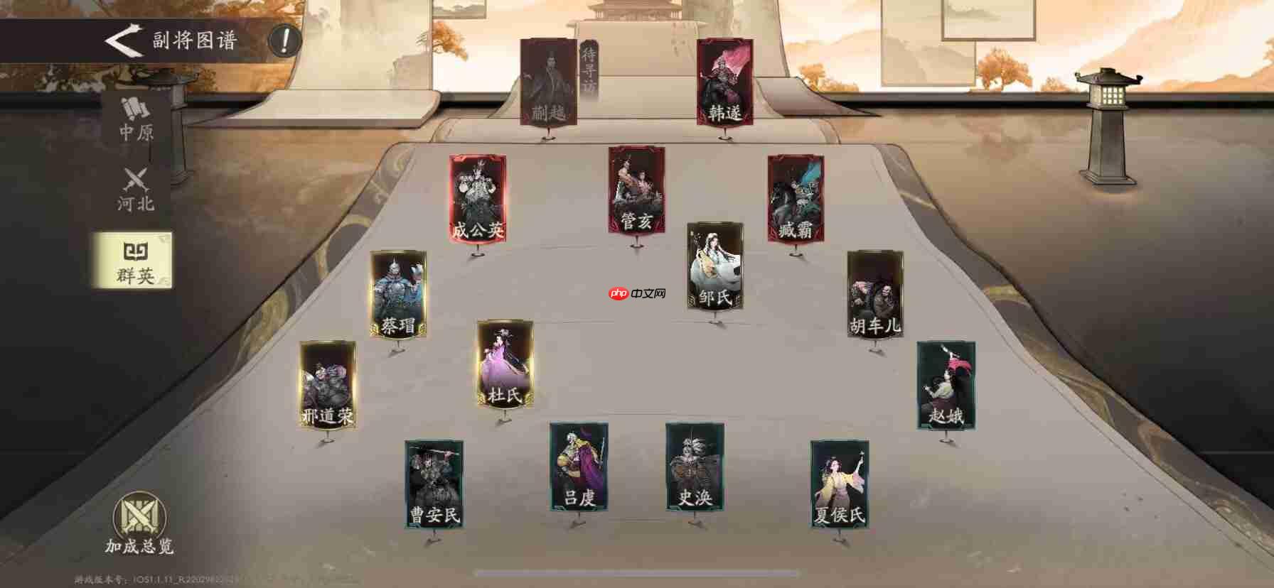 《三国望神州》副将汇总图-第3张图片-佛山资讯网