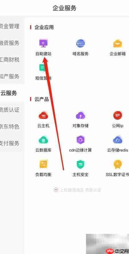 京东云企业管家自助建站查看指南-第3张图片-佛山资讯网