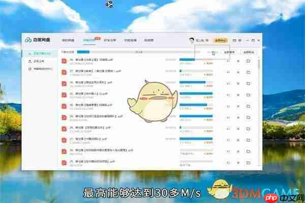 《百度网盘》下载速度慢解决办法一览2025-第3张图片-佛山资讯网