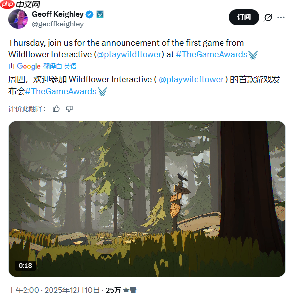 TGA重磅预告！《最后生还者》总监工作室将揭晓首作-第1张图片-佛山资讯网