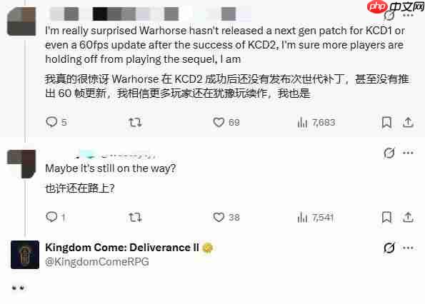 《天国:拯救》或有次世代更新?官方神秘互动引猜测-第2张图片-佛山资讯网 《天国:拯救》或有次世代更新?官方神秘互动引猜测-第2张图片-佛山资讯网