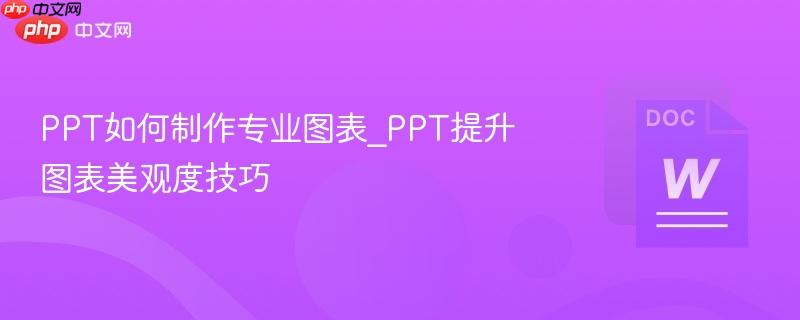 PPT如何制作专业图表_PPT提升图表美观度技巧-第1张图片-佛山资讯网