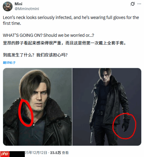 《生化危机9：安魂曲》里昂疑似被感染 帅老头要迎来生命终点吗？-第1张图片-佛山资讯网