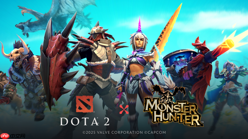 《DOTA2》x《怪物猎人》联动取得成功 日均在线破59万-第1张图片-佛山资讯网