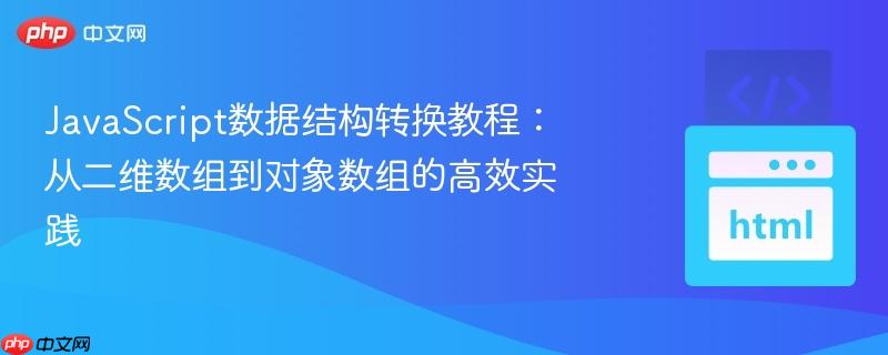 JavaScript数据结构转换教程：从二维数组到对象数组的高效实践-第1张图片-佛山资讯网