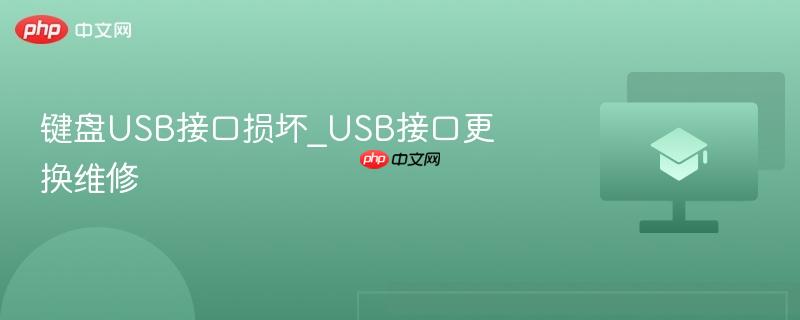 键盘USB接口损坏_USB接口更换维修-第1张图片-佛山资讯网 键盘USB接口损坏_USB接口更换维修-第1张图片-佛山资讯网