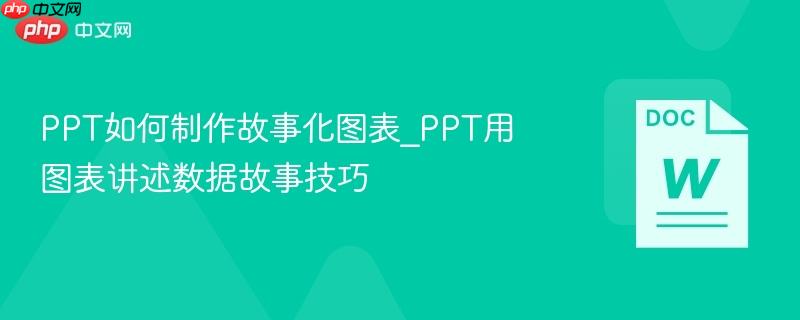PPT如何制作故事化图表_PPT用图表讲述数据故事技巧-第1张图片-佛山资讯网